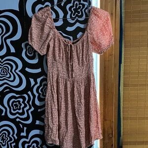 Forever 21 Pink Floral Dress